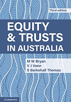 Equity and Trusts in Australia (3rd Edition) - Epub + Converted Pdf